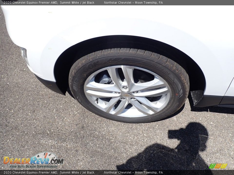 2020 Chevrolet Equinox Premier AWD Summit White / Jet Black Photo #2