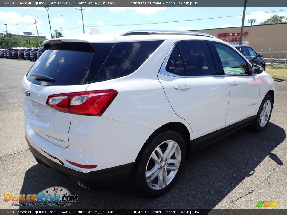 2020 Chevrolet Equinox Premier AWD Summit White / Jet Black Photo #6