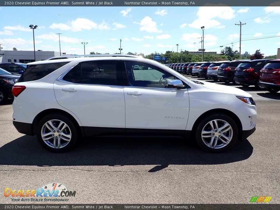 2020 Chevrolet Equinox Premier AWD Summit White / Jet Black Photo #7