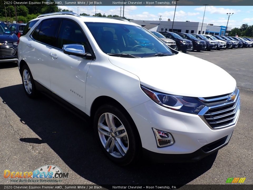 2020 Chevrolet Equinox Premier AWD Summit White / Jet Black Photo #8