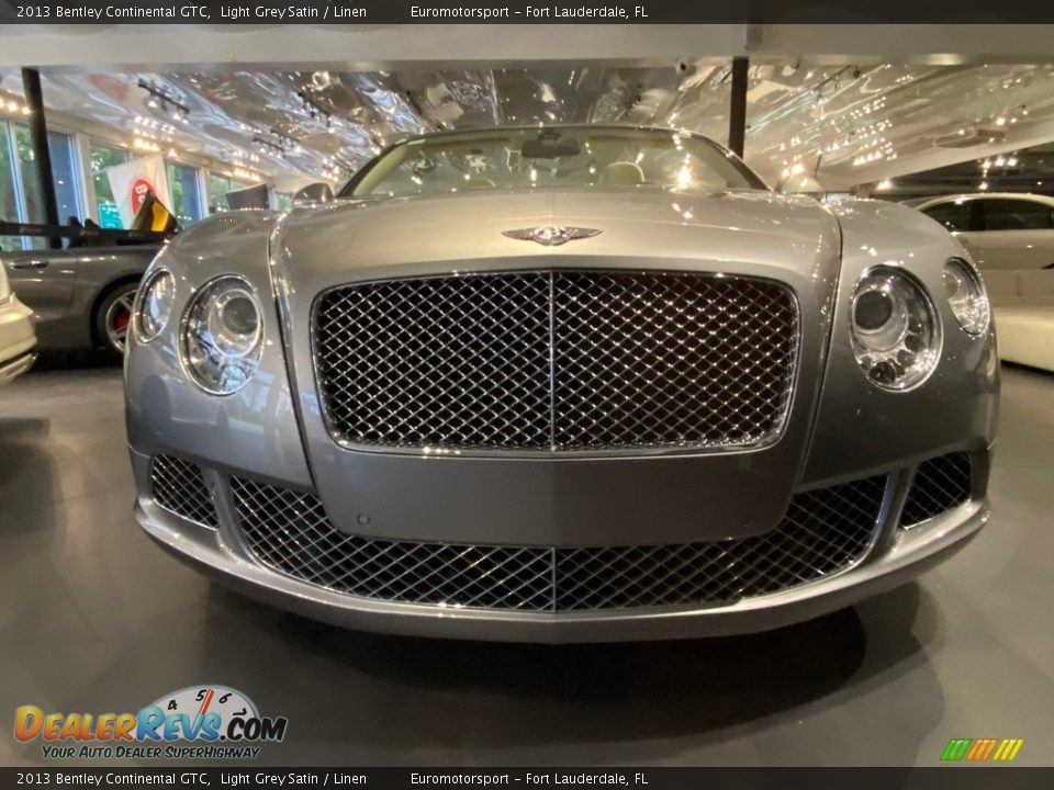 2013 Bentley Continental GTC Light Grey Satin / Linen Photo #31
