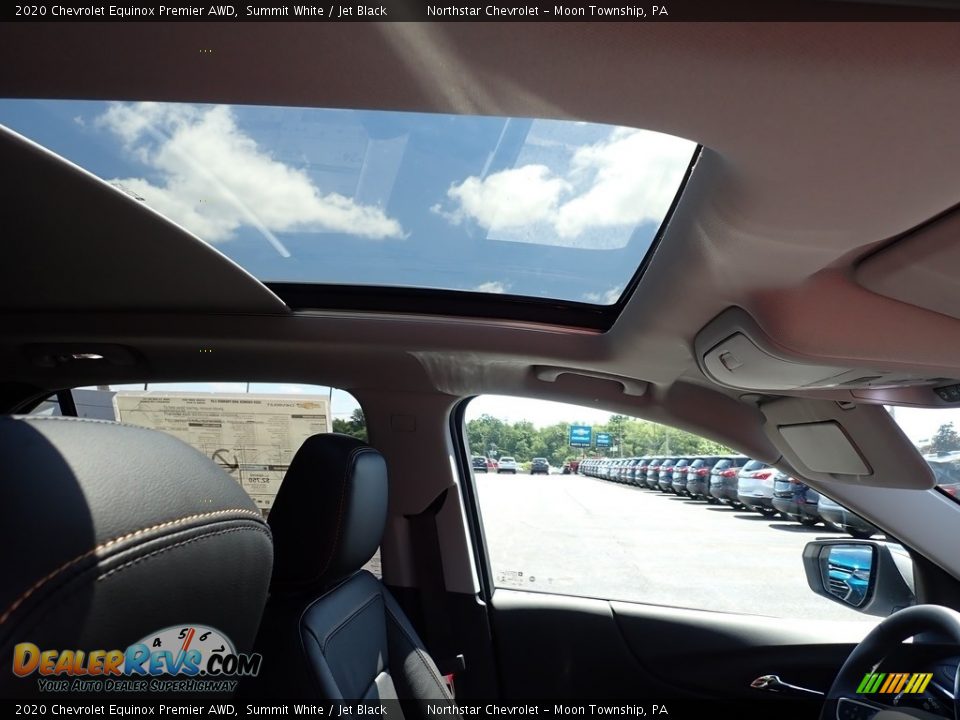 2020 Chevrolet Equinox Premier AWD Summit White / Jet Black Photo #12