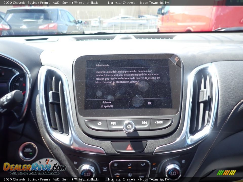 2020 Chevrolet Equinox Premier AWD Summit White / Jet Black Photo #17