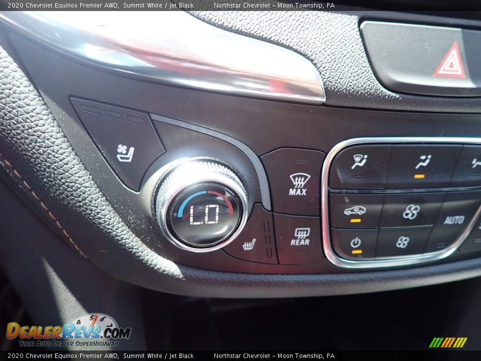 2020 Chevrolet Equinox Premier AWD Summit White / Jet Black Photo #19