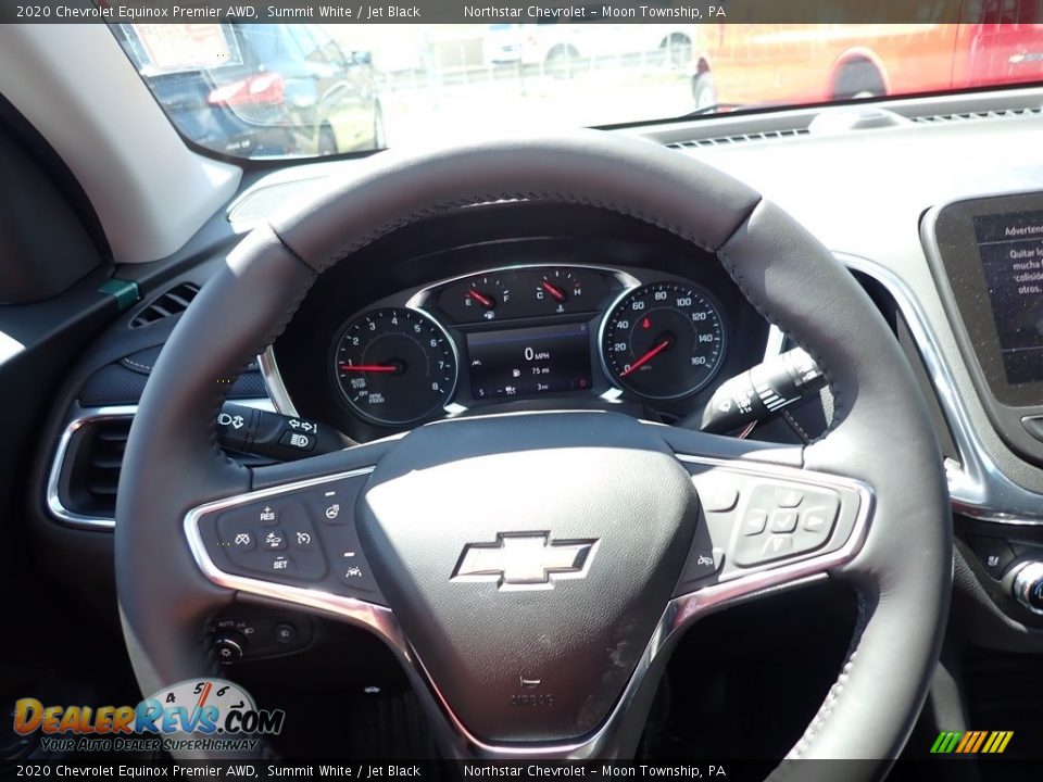 2020 Chevrolet Equinox Premier AWD Summit White / Jet Black Photo #20