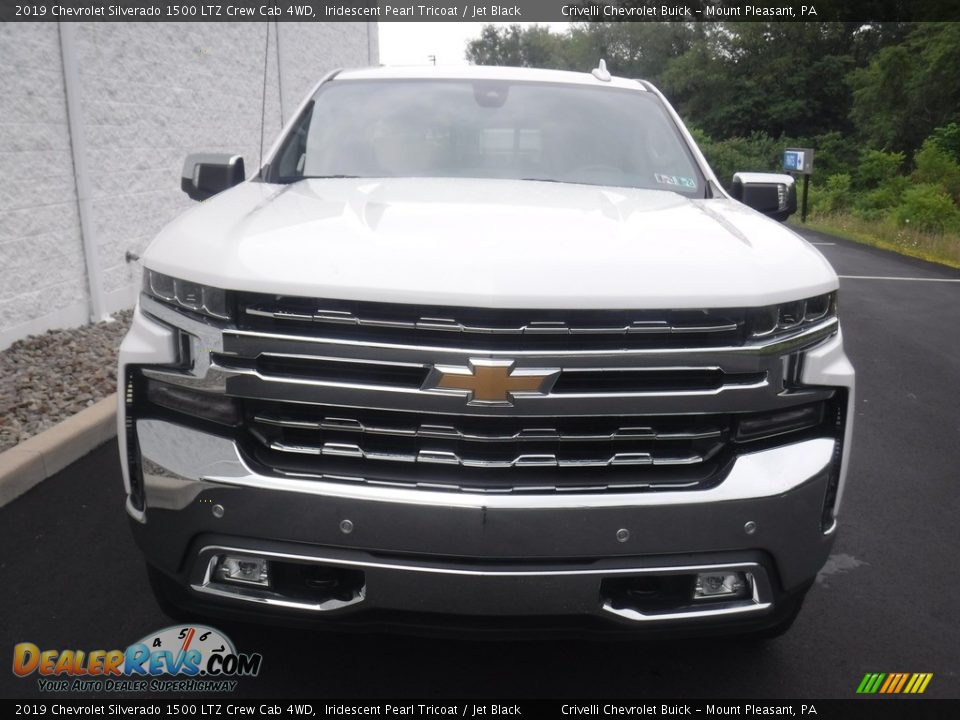 2019 Chevrolet Silverado 1500 LTZ Crew Cab 4WD Iridescent Pearl Tricoat / Jet Black Photo #7