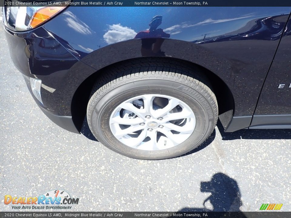 2020 Chevrolet Equinox LS AWD Midnight Blue Metallic / Ash Gray Photo #2