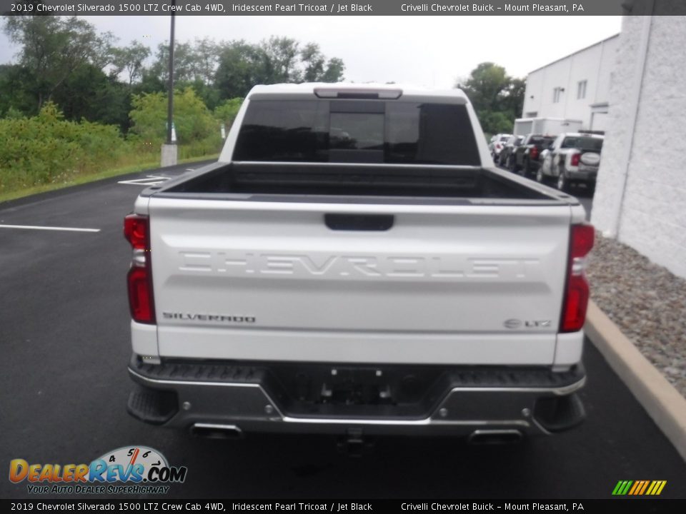 2019 Chevrolet Silverado 1500 LTZ Crew Cab 4WD Iridescent Pearl Tricoat / Jet Black Photo #13