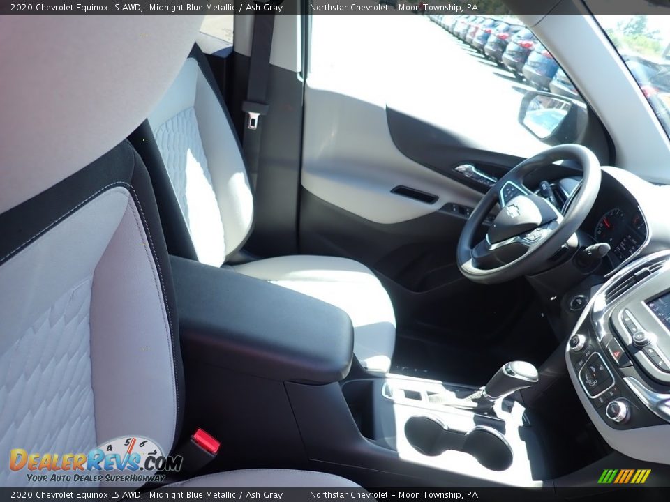 2020 Chevrolet Equinox LS AWD Midnight Blue Metallic / Ash Gray Photo #10