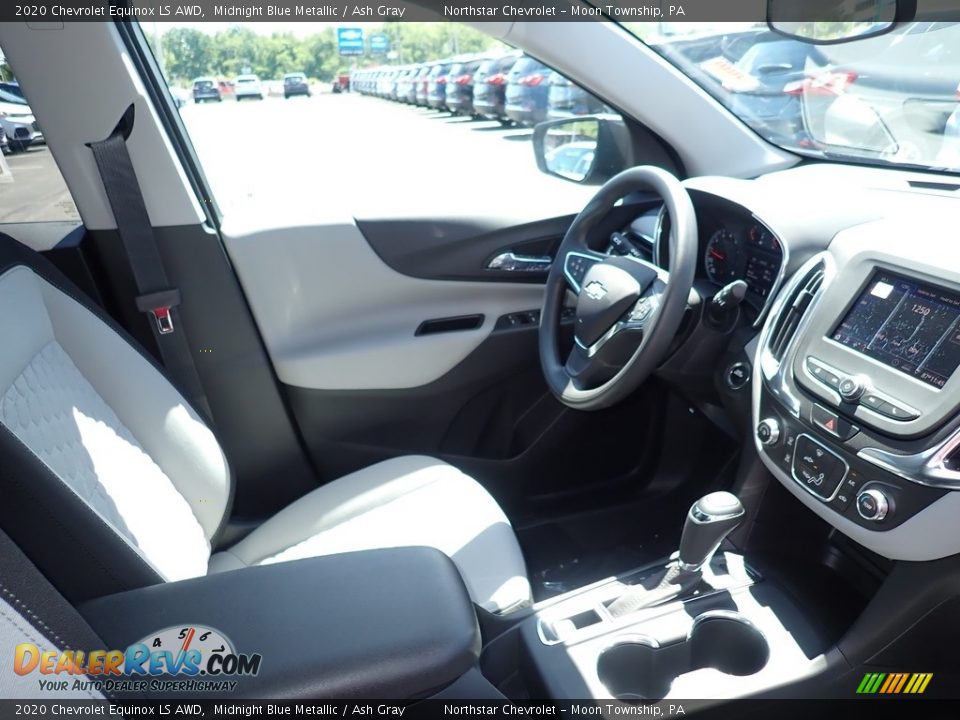 2020 Chevrolet Equinox LS AWD Midnight Blue Metallic / Ash Gray Photo #11