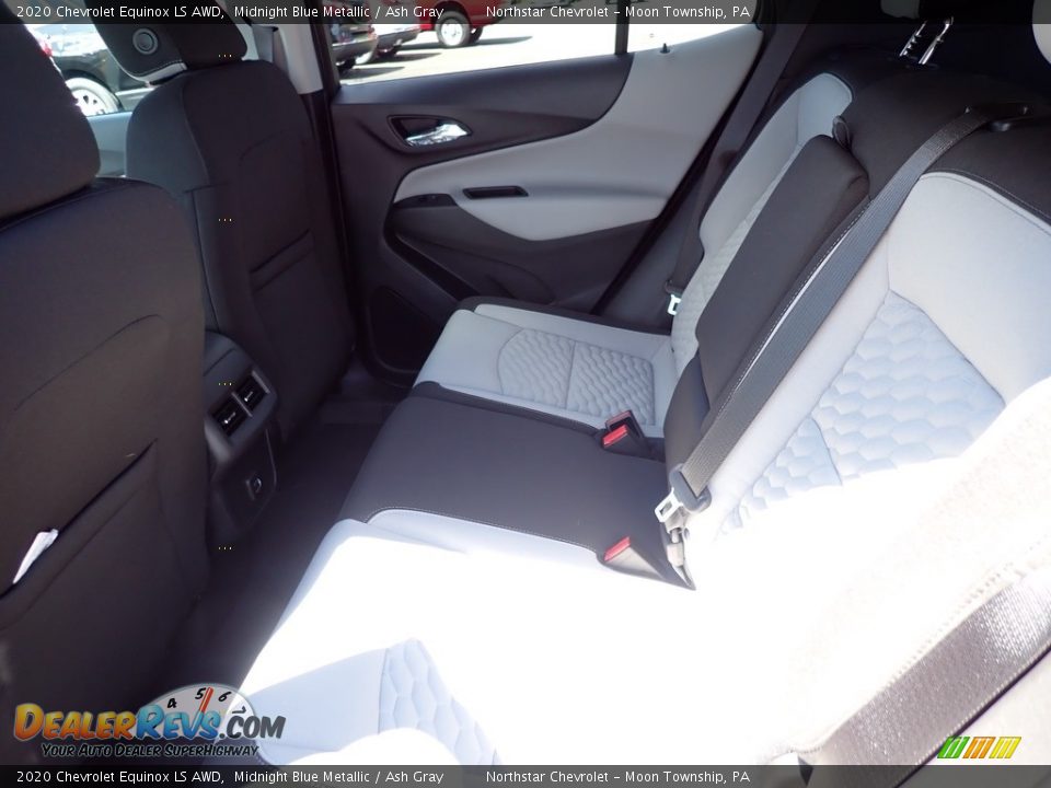 2020 Chevrolet Equinox LS AWD Midnight Blue Metallic / Ash Gray Photo #12