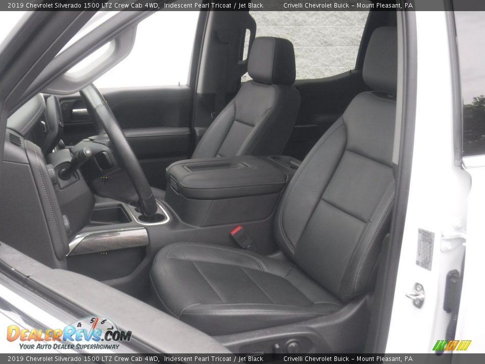 2019 Chevrolet Silverado 1500 LTZ Crew Cab 4WD Iridescent Pearl Tricoat / Jet Black Photo #23