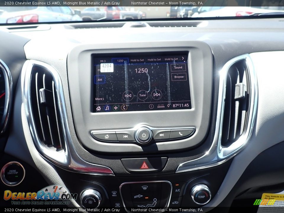 2020 Chevrolet Equinox LS AWD Midnight Blue Metallic / Ash Gray Photo #17