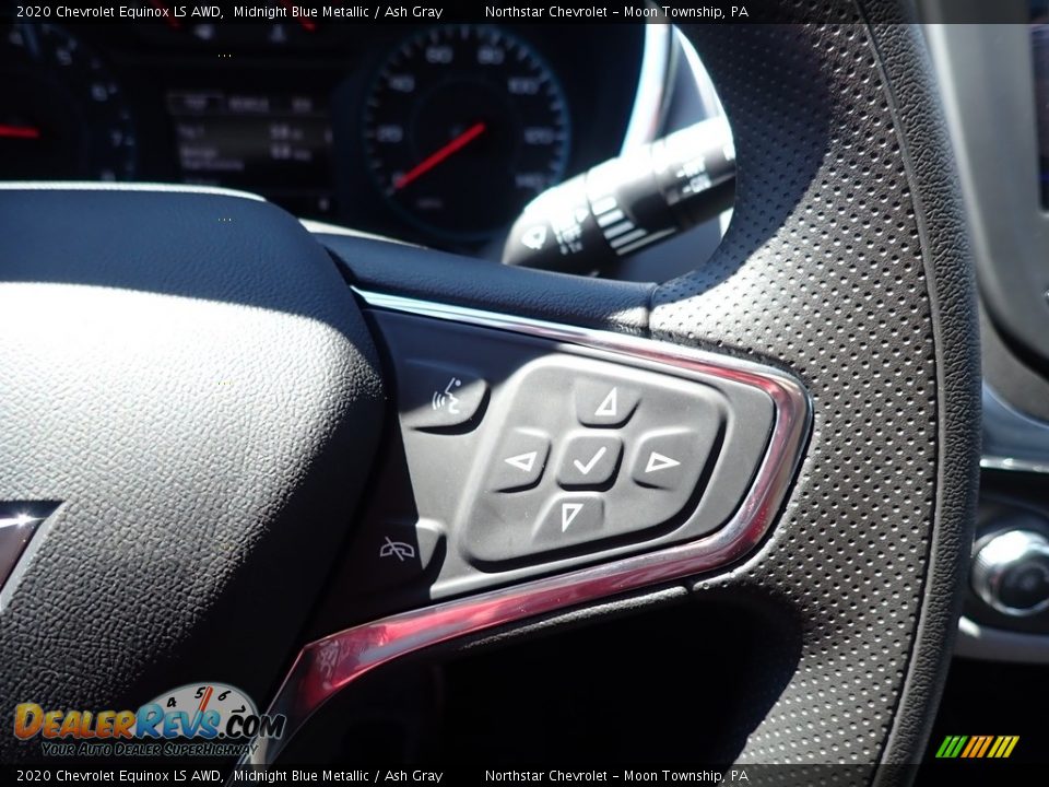 2020 Chevrolet Equinox LS AWD Midnight Blue Metallic / Ash Gray Photo #19