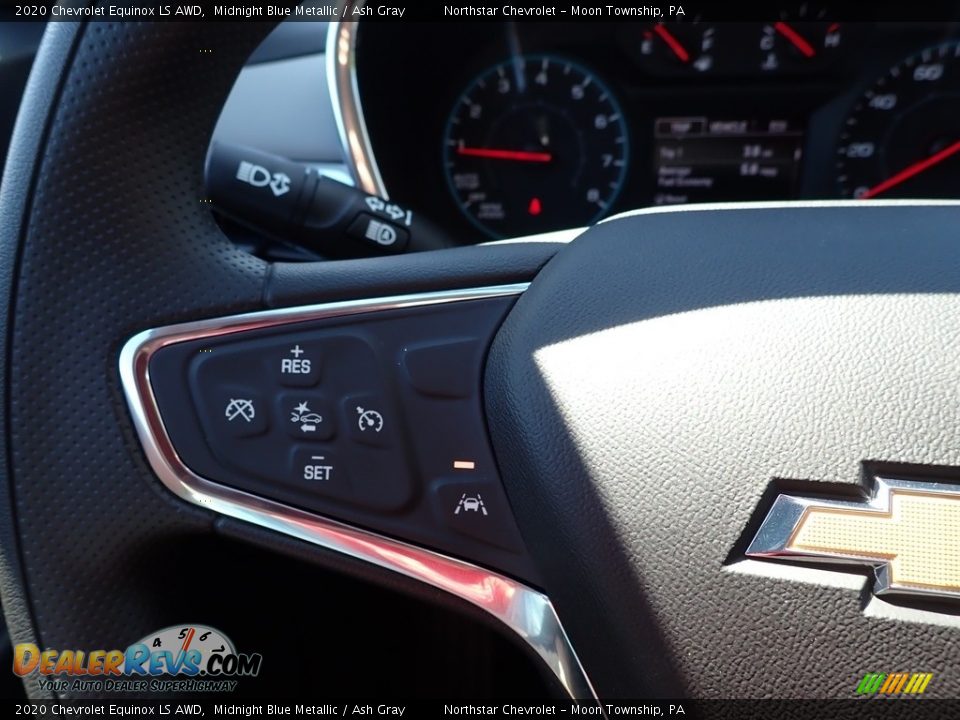 2020 Chevrolet Equinox LS AWD Midnight Blue Metallic / Ash Gray Photo #20