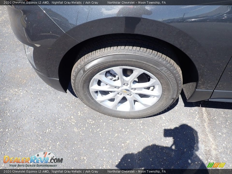 2020 Chevrolet Equinox LS AWD Nightfall Gray Metallic / Ash Gray Photo #2