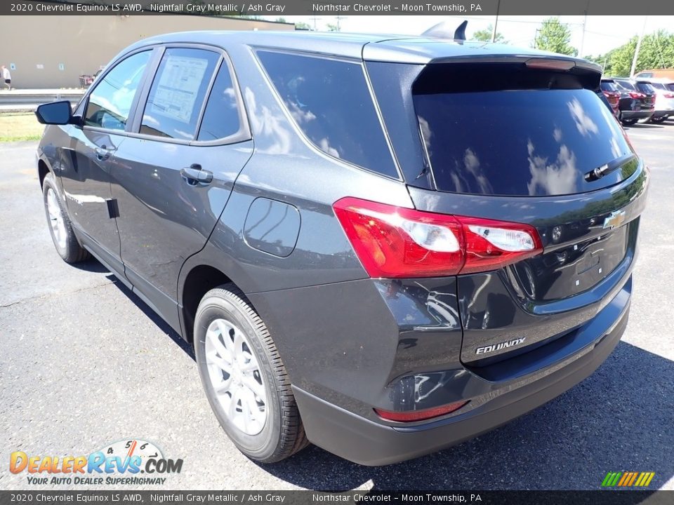 2020 Chevrolet Equinox LS AWD Nightfall Gray Metallic / Ash Gray Photo #4