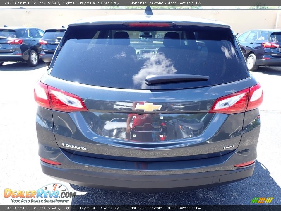 2020 Chevrolet Equinox LS AWD Nightfall Gray Metallic / Ash Gray Photo #5