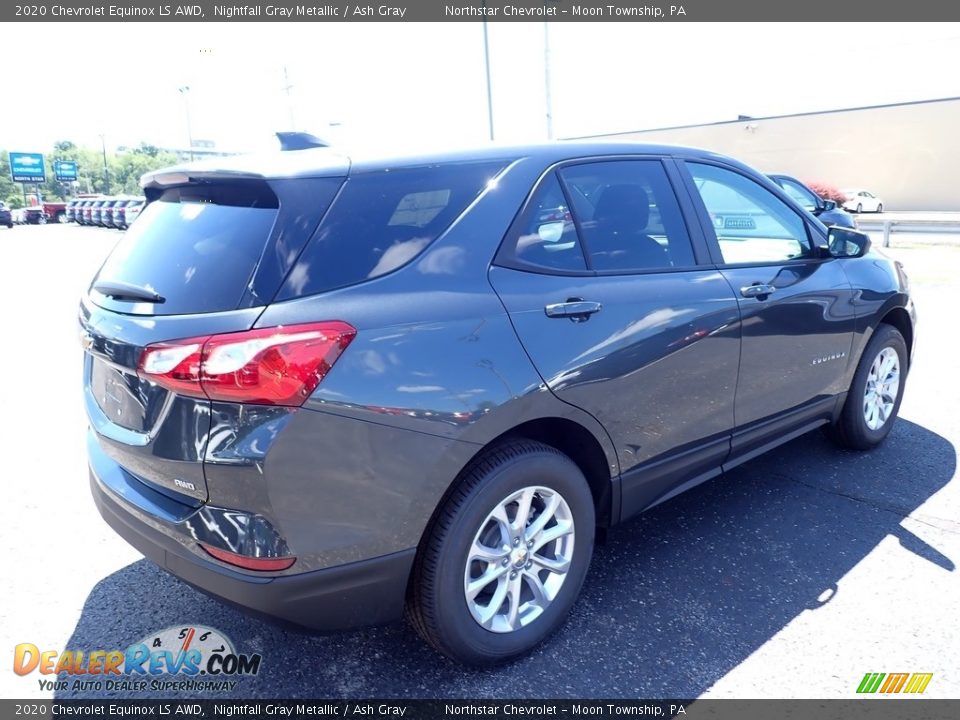 2020 Chevrolet Equinox LS AWD Nightfall Gray Metallic / Ash Gray Photo #6