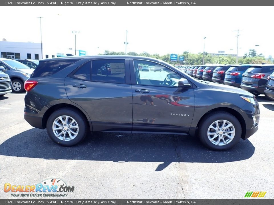 2020 Chevrolet Equinox LS AWD Nightfall Gray Metallic / Ash Gray Photo #7