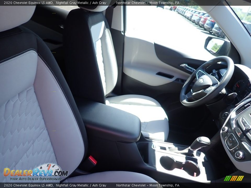 2020 Chevrolet Equinox LS AWD Nightfall Gray Metallic / Ash Gray Photo #10