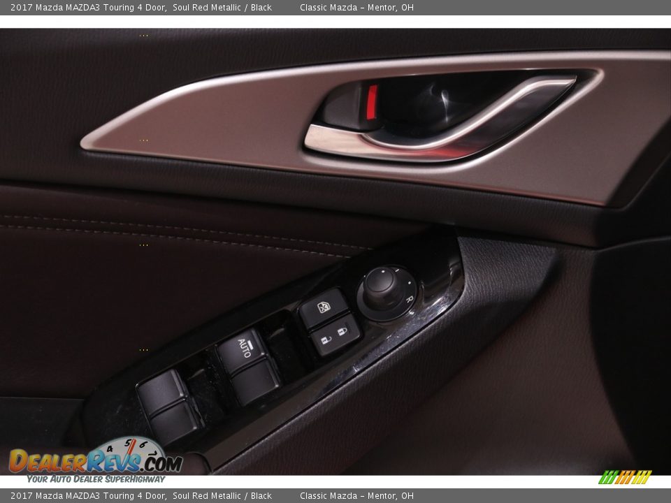 2017 Mazda MAZDA3 Touring 4 Door Soul Red Metallic / Black Photo #5