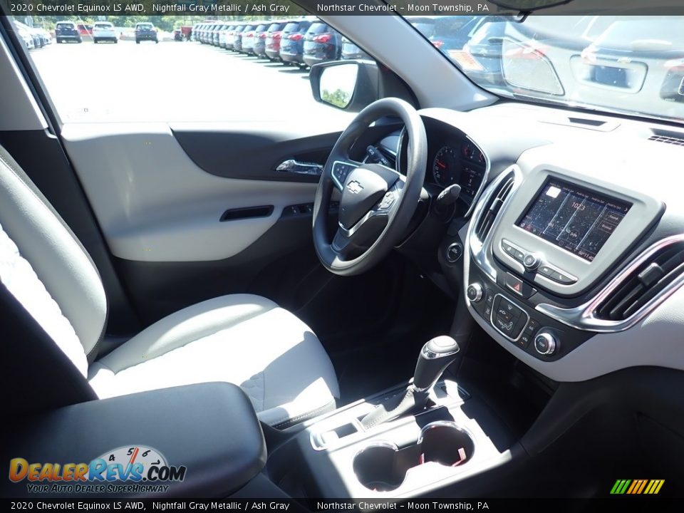 2020 Chevrolet Equinox LS AWD Nightfall Gray Metallic / Ash Gray Photo #11