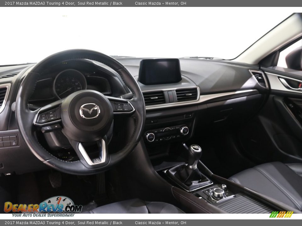 2017 Mazda MAZDA3 Touring 4 Door Soul Red Metallic / Black Photo #7