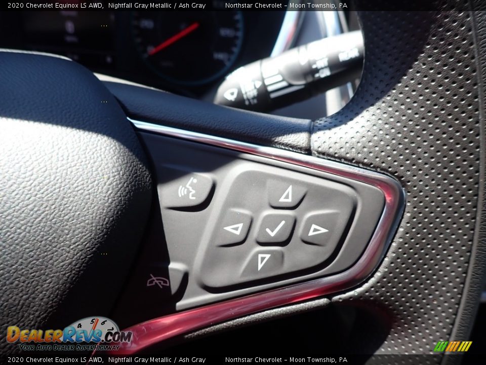 2020 Chevrolet Equinox LS AWD Nightfall Gray Metallic / Ash Gray Photo #18