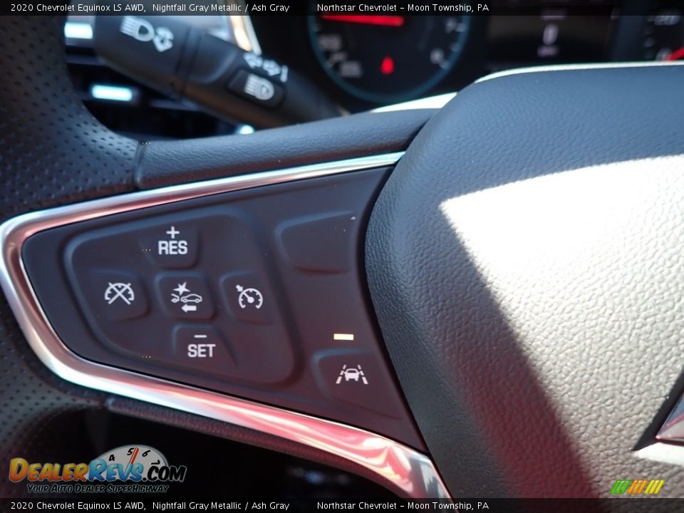 2020 Chevrolet Equinox LS AWD Nightfall Gray Metallic / Ash Gray Photo #19