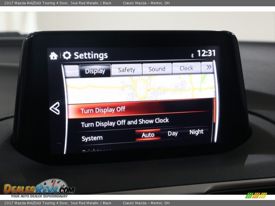 2017 Mazda MAZDA3 Touring 4 Door Soul Red Metallic / Black Photo #16
