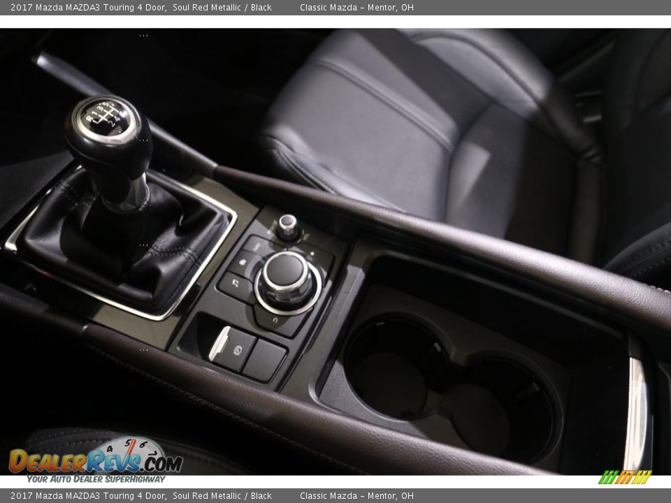 2017 Mazda MAZDA3 Touring 4 Door Soul Red Metallic / Black Photo #19