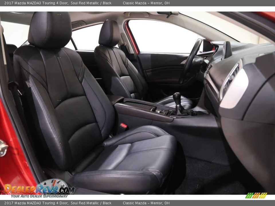 2017 Mazda MAZDA3 Touring 4 Door Soul Red Metallic / Black Photo #21