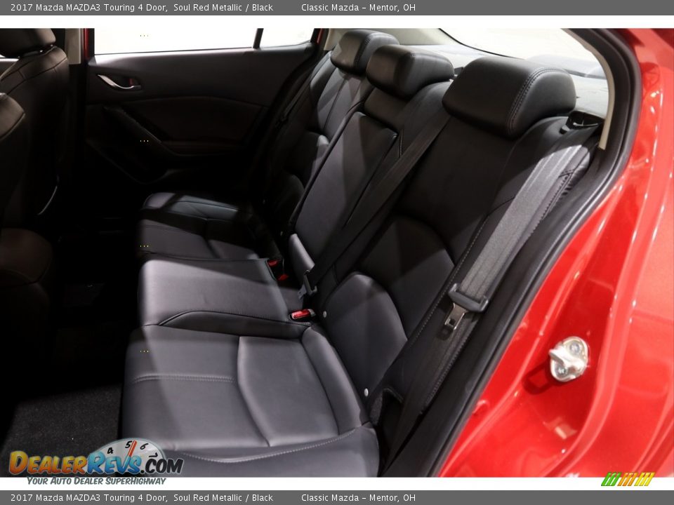 2017 Mazda MAZDA3 Touring 4 Door Soul Red Metallic / Black Photo #23