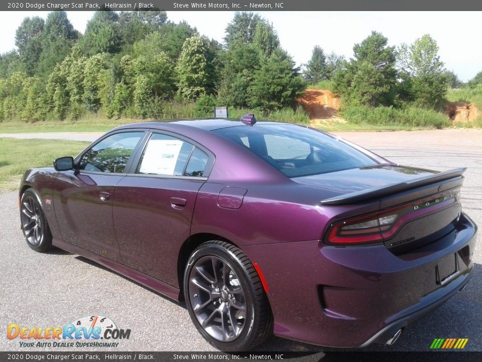 2020 Dodge Charger Scat Pack Hellraisin / Black Photo #8