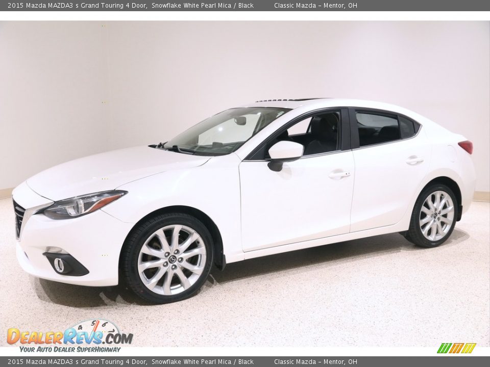 Snowflake White Pearl Mica 2015 Mazda MAZDA3 s Grand Touring 4 Door Photo #3