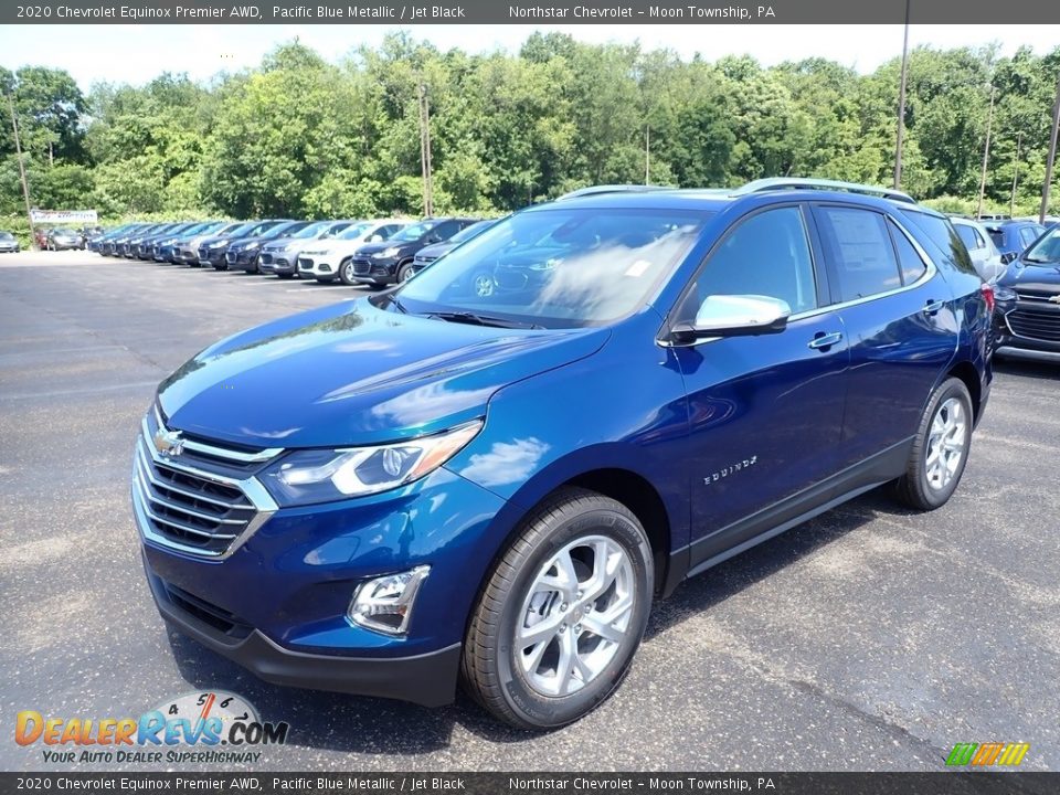 2020 Chevrolet Equinox Premier AWD Pacific Blue Metallic / Jet Black Photo #1