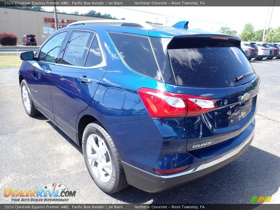 2020 Chevrolet Equinox Premier AWD Pacific Blue Metallic / Jet Black Photo #3