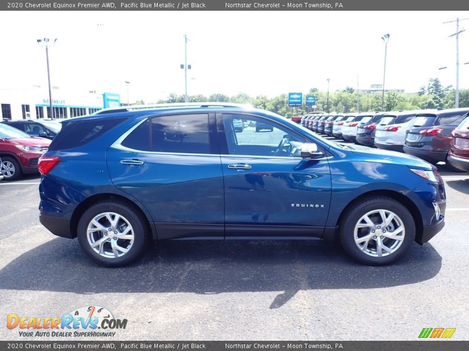 2020 Chevrolet Equinox Premier AWD Pacific Blue Metallic / Jet Black Photo #6