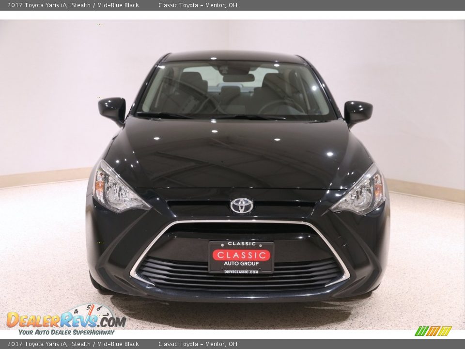 2017 Toyota Yaris iA Stealth / Mid-Blue Black Photo #2