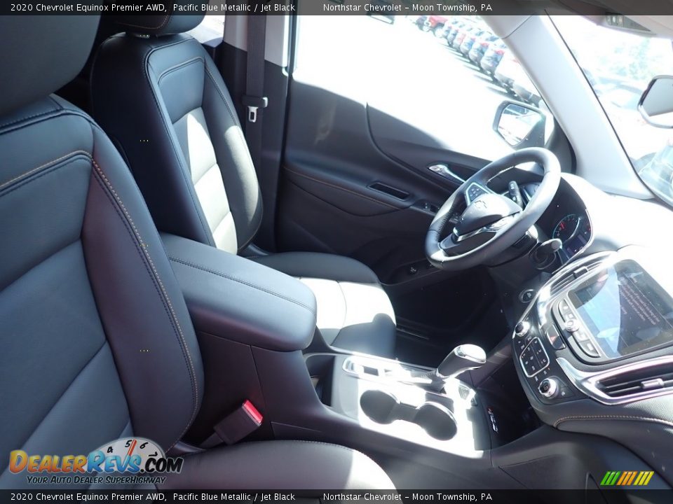 2020 Chevrolet Equinox Premier AWD Pacific Blue Metallic / Jet Black Photo #9