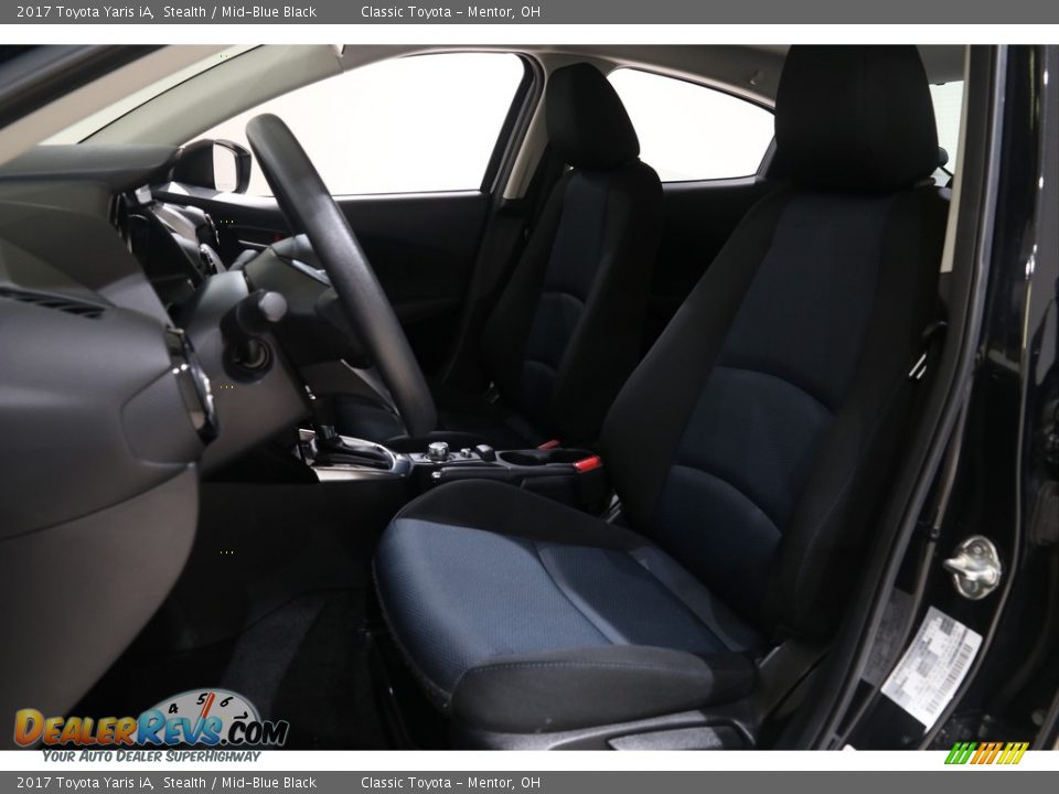 2017 Toyota Yaris iA Stealth / Mid-Blue Black Photo #5