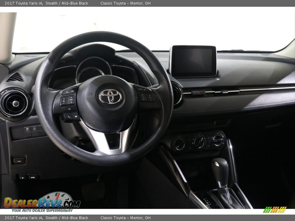 2017 Toyota Yaris iA Stealth / Mid-Blue Black Photo #6