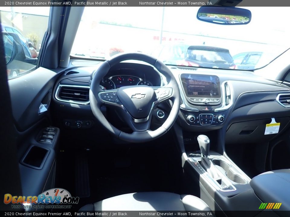 2020 Chevrolet Equinox Premier AWD Pacific Blue Metallic / Jet Black Photo #12
