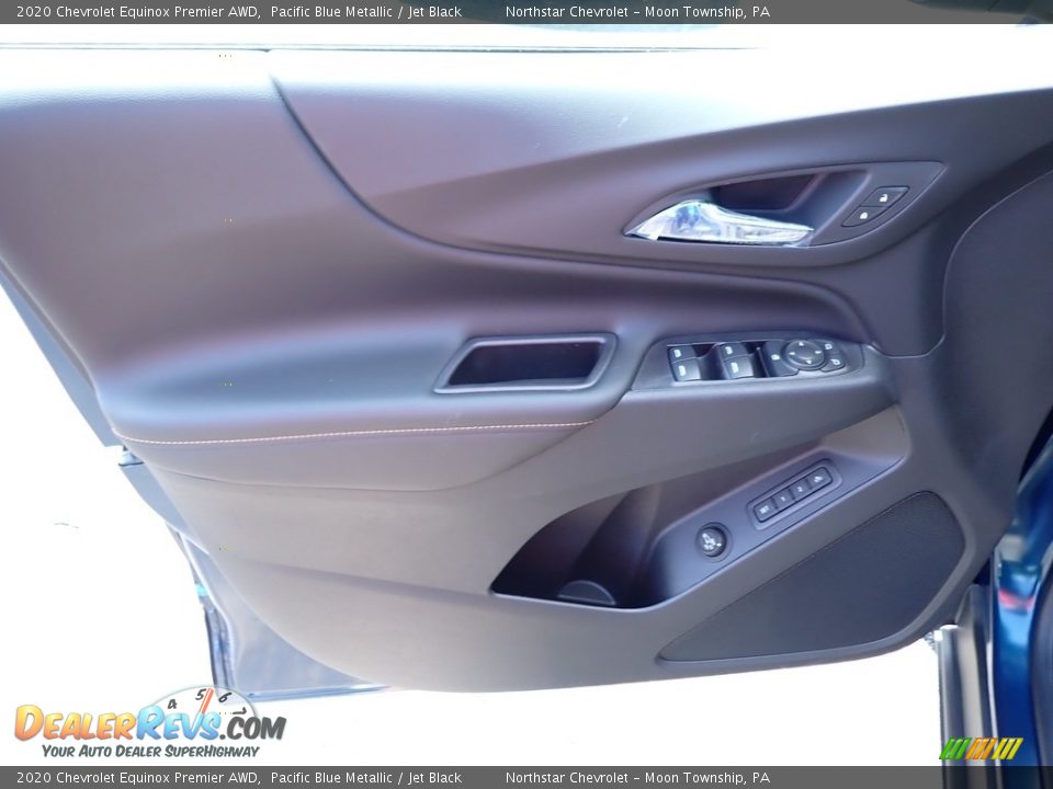 2020 Chevrolet Equinox Premier AWD Pacific Blue Metallic / Jet Black Photo #14