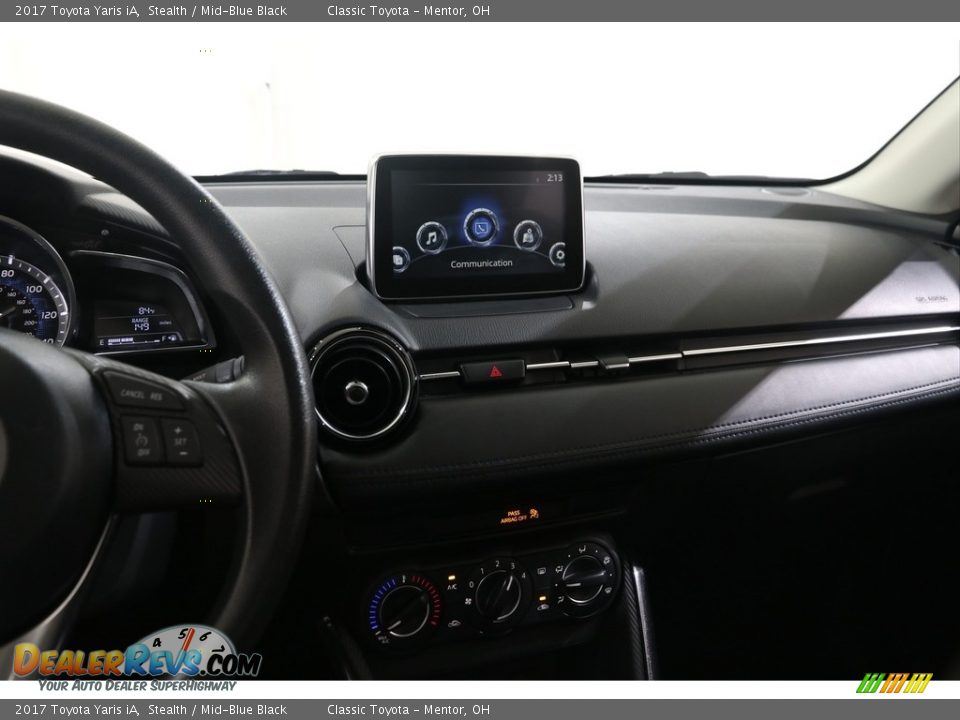 2017 Toyota Yaris iA Stealth / Mid-Blue Black Photo #9