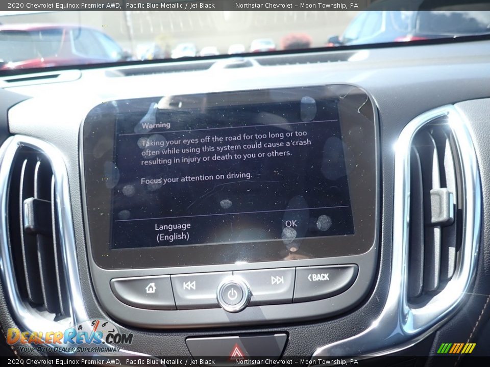 2020 Chevrolet Equinox Premier AWD Pacific Blue Metallic / Jet Black Photo #16