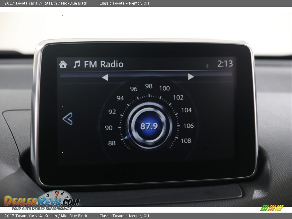 2017 Toyota Yaris iA Stealth / Mid-Blue Black Photo #11