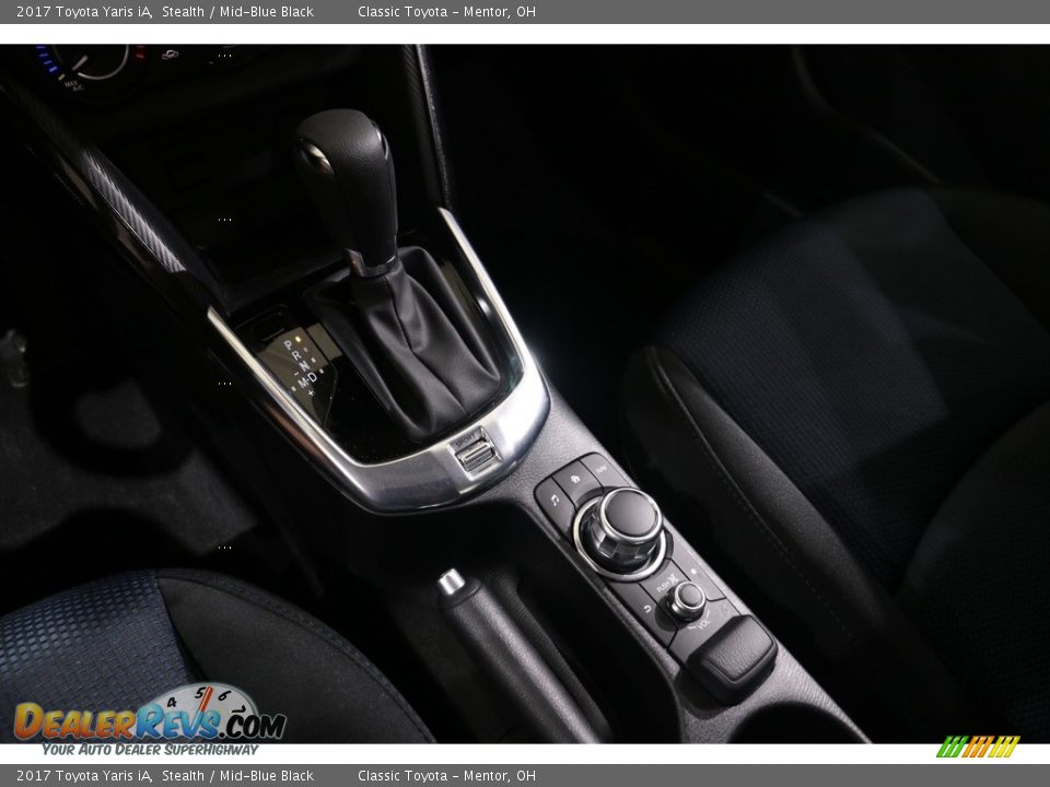 2017 Toyota Yaris iA Stealth / Mid-Blue Black Photo #12