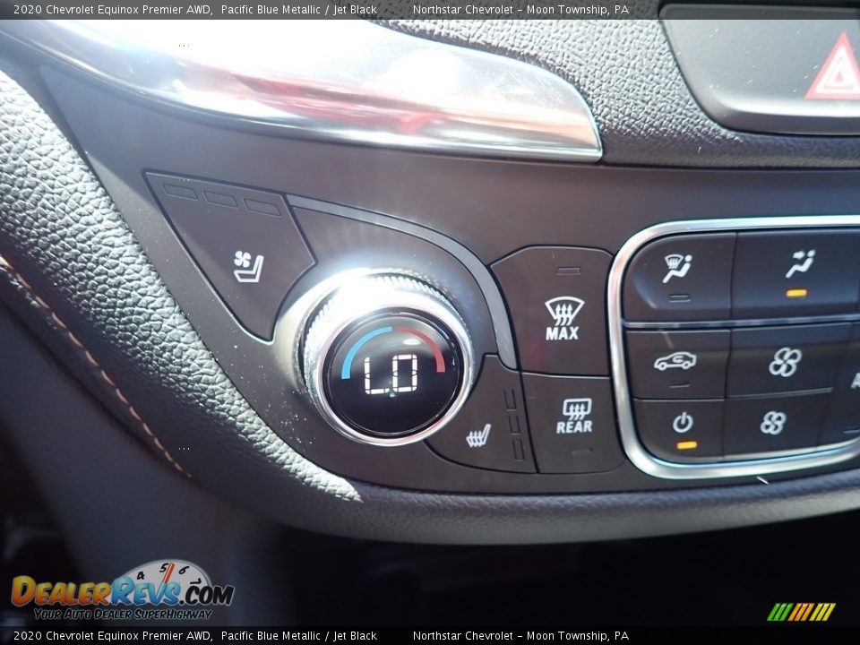 2020 Chevrolet Equinox Premier AWD Pacific Blue Metallic / Jet Black Photo #18